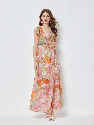 Floral Long Dress