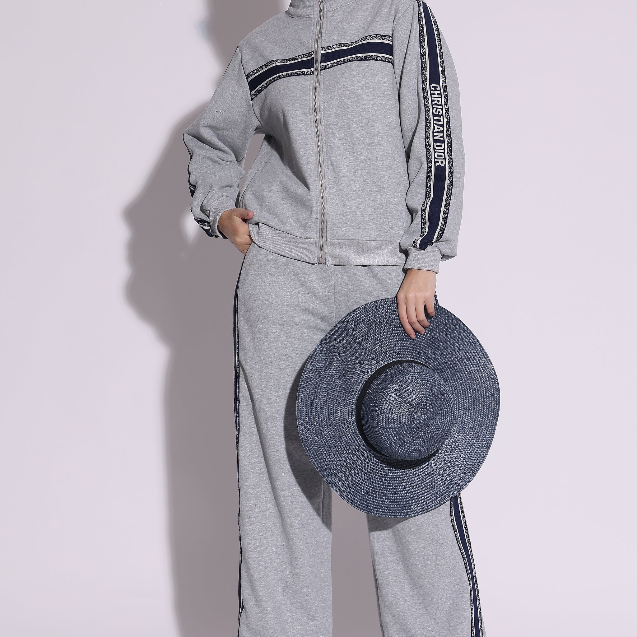 Grey Comfort Track Co-Ord