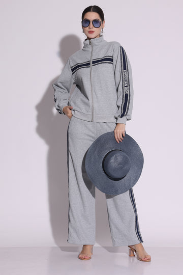 Grey Comfort Track Co-Ord