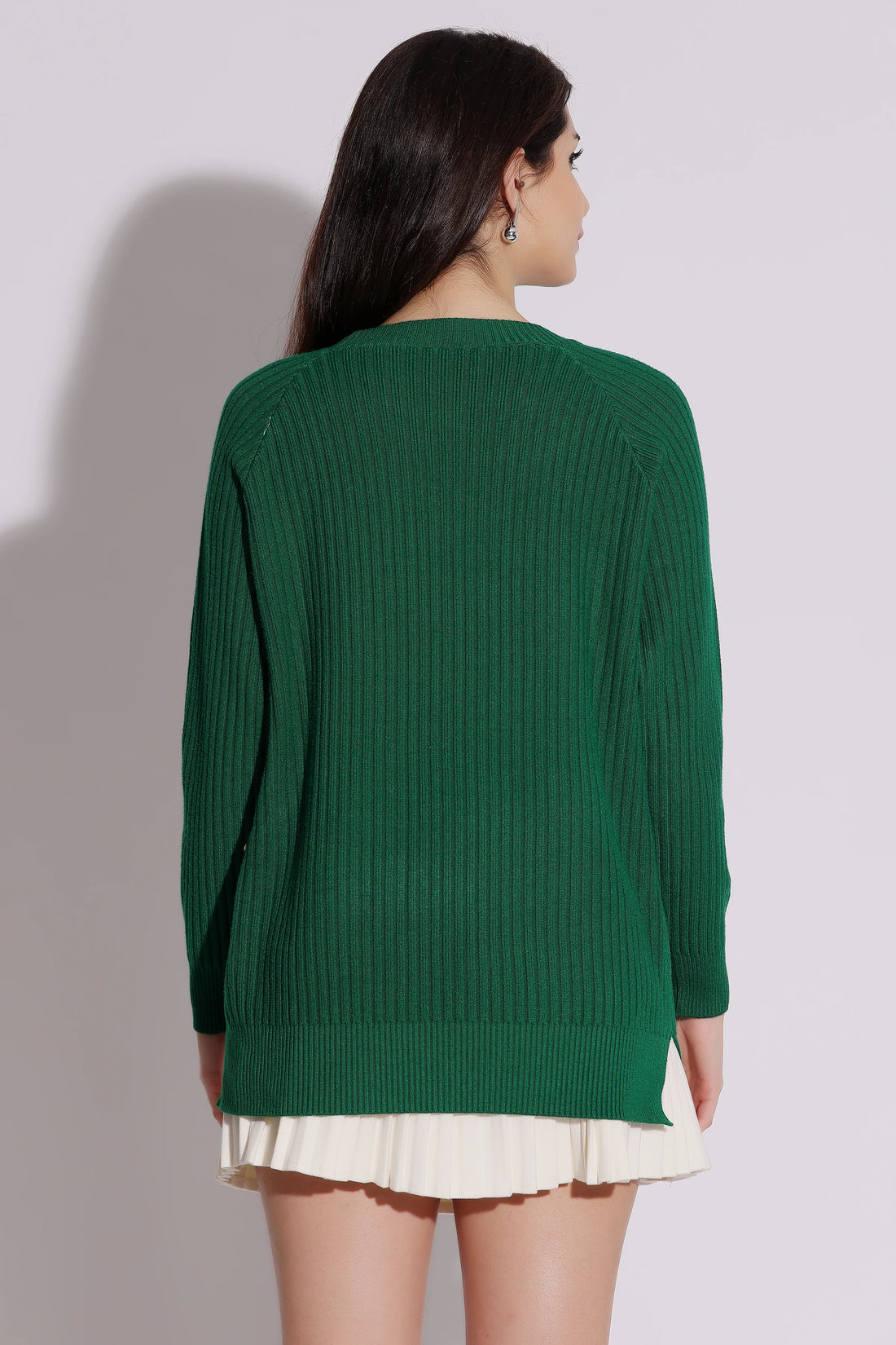 Ribbed Knit Sweater