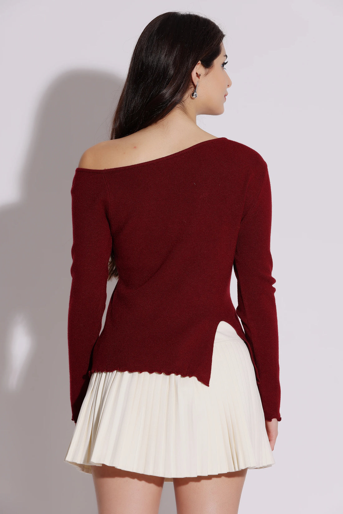 Off Shoulder Sweater