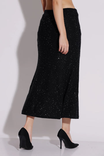 Black Sparkly Skirt