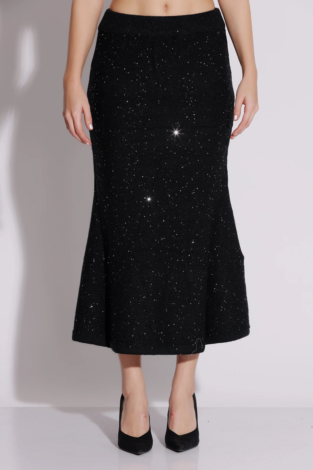 Black Sparkly Skirt