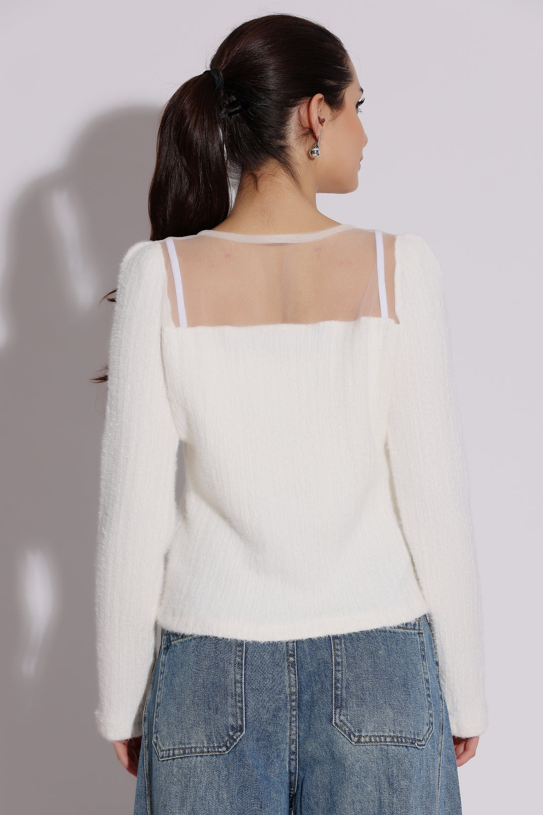 Fuzzy Knit Sweater