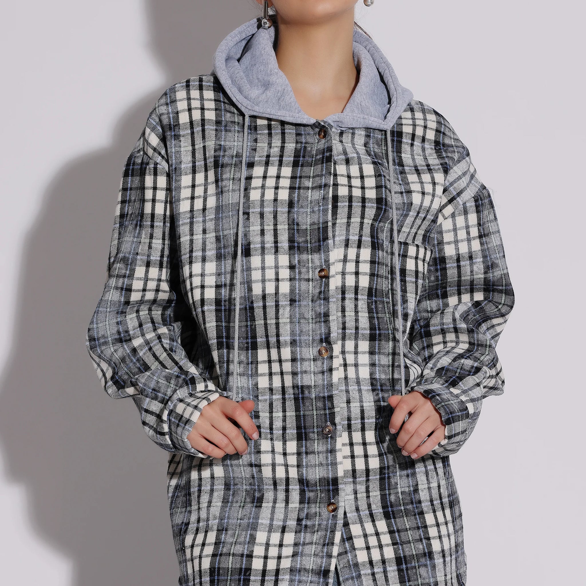 Plaid Oversized Shirt